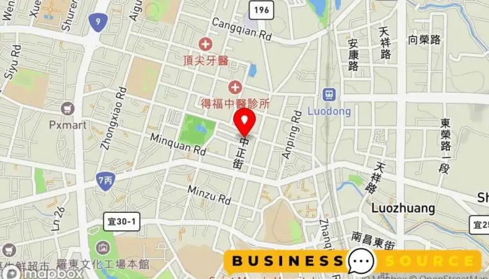13ysJing Pin Fu Shi 地圖 - Yilan County, Luodong Township