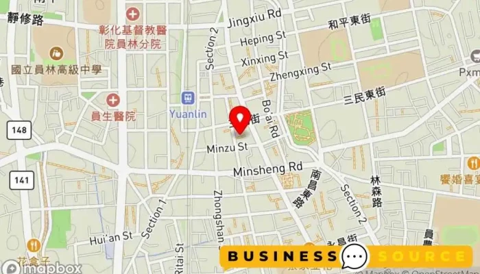 50 Fifty Percent Yuan Lin Guang Ming Dian 地圖 - Changhua County, Yuanlin City