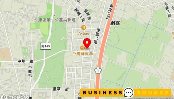 Bei Hai Dao Sheng Xian Chao Shi Fu Guo Dian 地圖 - Tainan City, Yongkang District
