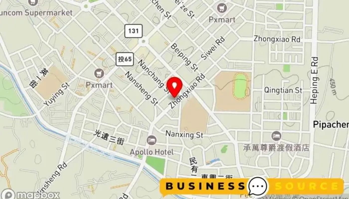 Bu Li ViviShi Shang Nu Zhuang  Nan Chang Dian 地圖 - Nantou County, Puli Township