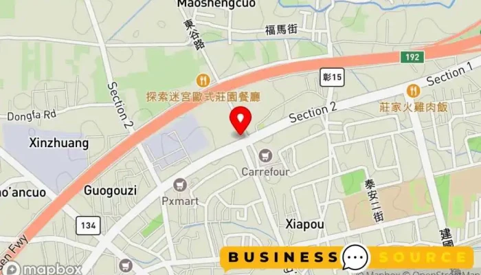 地图 晨田食品门市 超市 在 Changhua County, Changhua City