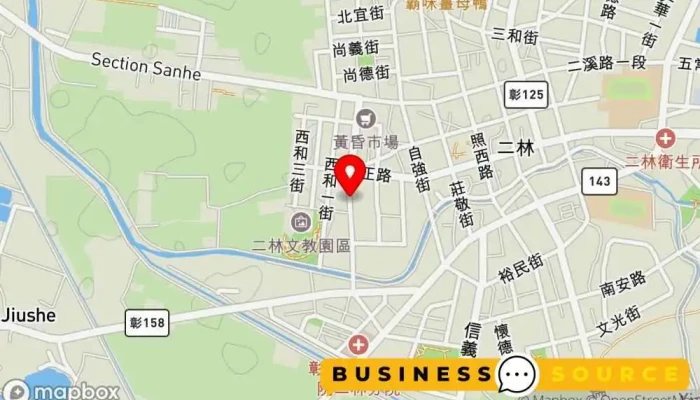 Chu Xin Chu Hsin Nu Zhuang Tong Zhuang Zhi Bo 地圖 - Changhua County, Erlin Township
