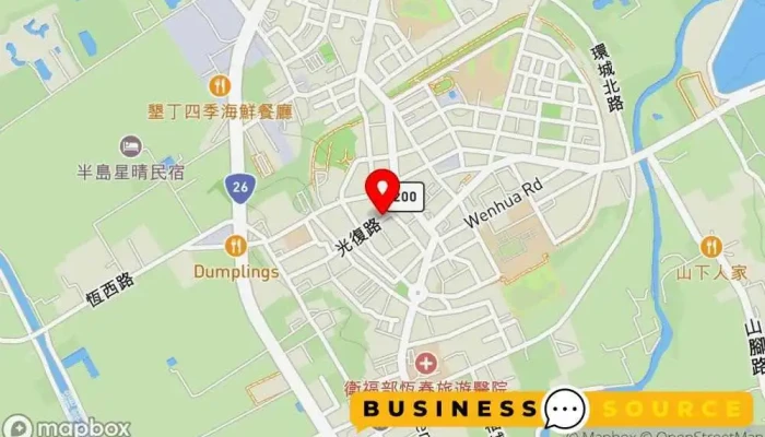 Chun Mu Xi Zhuang She 地圖 - Pingtung County, Hengchun Township
