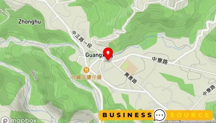 Da Di Fu Shi 地圖 - Nantou County, Lugu Township