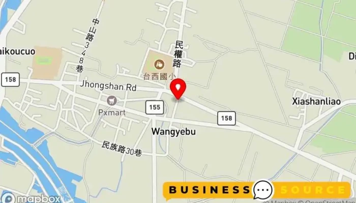 Da Tong Chao Shi 地圖 - Yunlin County, Taixi Township