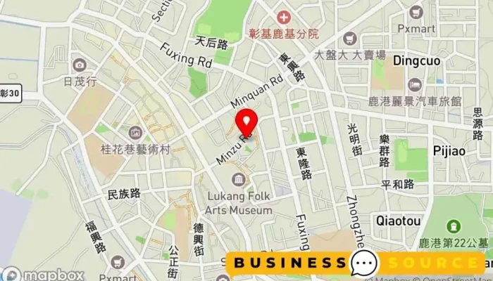 Di Guo Ou Mei Jing Pin Fu Shi 地圖 - Changhua County, Lukang Township