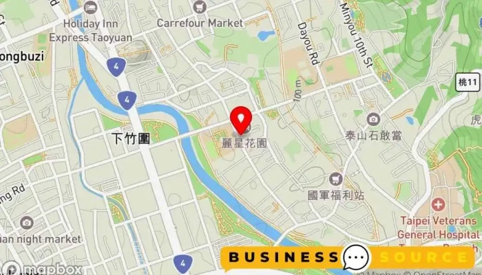 Ding Hao Chao Shi  Tao Yuan Da Ye Dian 地圖 - Taoyuan City, Taoyuan District