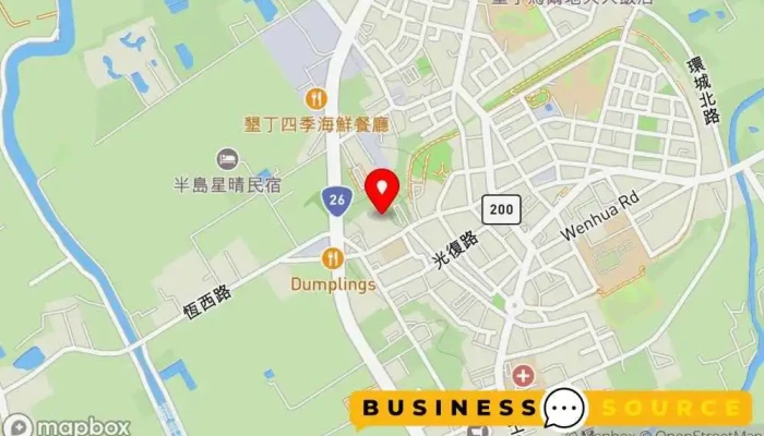 Du Jiao Shou Da Bian Unicornpoop 地圖 - Pingtung County, Hengchun Township
