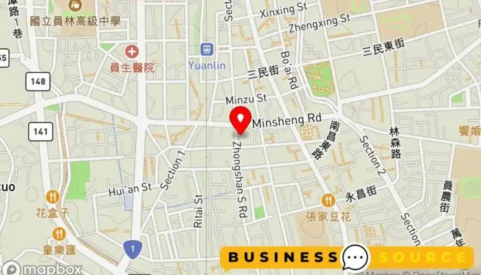 Duo Duo Fu Shi Dian 地圖 - Changhua County, Yuanlin City