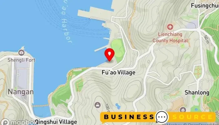 Fu Xiang Sheng Xian Chao Shi 地圖 - Lienchiang County, Nangan Township