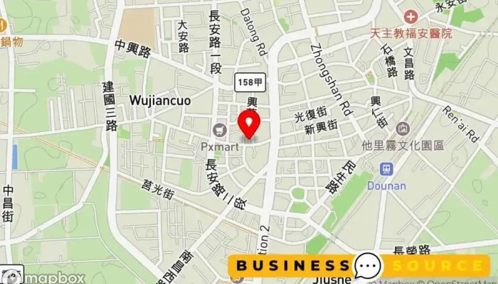 He An Bai Huo Shang Xing 地圖 - Yunlin County, Dounan Township