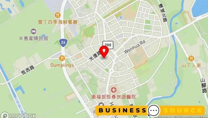 Heng Nan X Er Shou Xuan Wu Oldy Goody 地圖 - Pingtung County, Hengchun Township