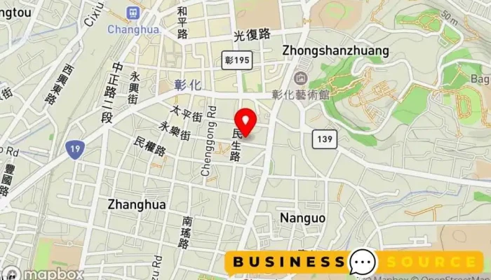 Hong Niu Cun Niu Zi Dian 地圖 - Changhua County, Changhua City