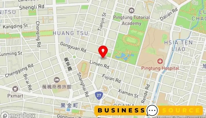 Hua Ge Er Nei Yi Ping Dong Tai Ping Yang 地圖 - Pingtung County, Pingtung City