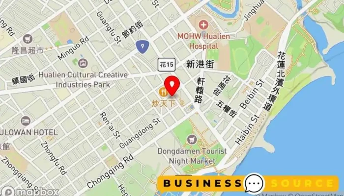 Hua Lian Hao Shi Ji 地圖 - Hualien County, Hualien City