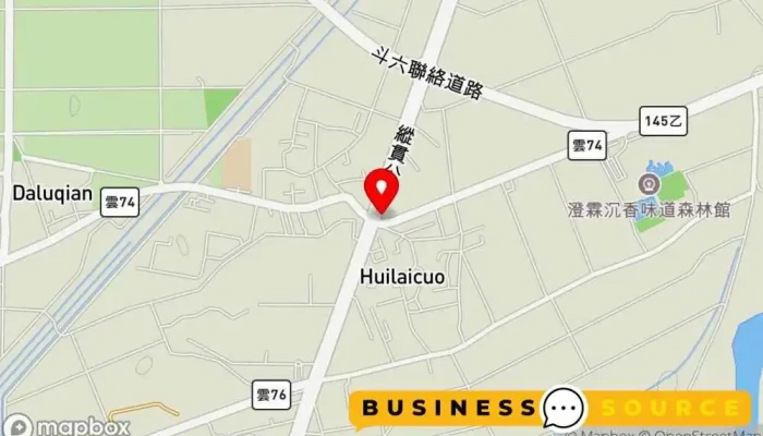 Hui Lai Chao Shi 地圖 - Yunlin County, Huwei Township