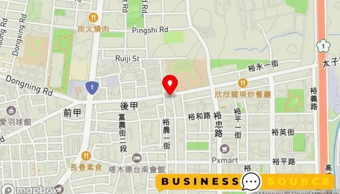 Jia Le Fu Bian Li Gou Tai Nan Yu Nong Dian 地圖 - Tainan City, East District