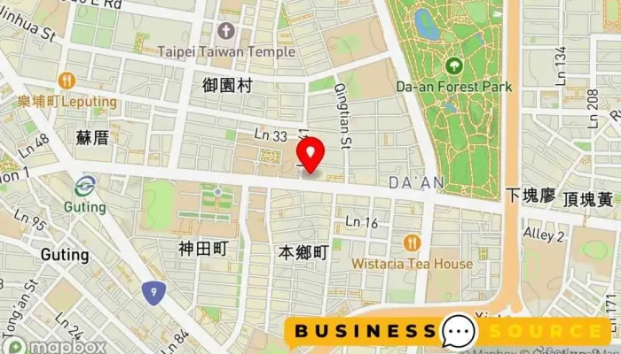 Jia Le Fu Chao Shi Da An He Ping Dong Dian 地圖 - Taipei City, Da’an District