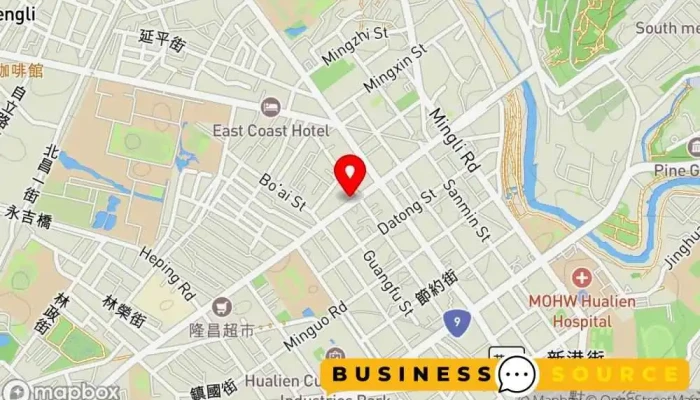 地图 家乐福超市 花莲林森店 折扣超市 在 Hualien County, Hualien City