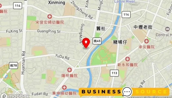 Jia Le Fu Chao Shi Ping Zhen Yan Ming Dian 地圖 - Taoyuan City, Pingzhen District