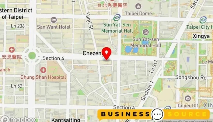 Jia Le Fu Chao Shi Tai Bei Ren Ai Er Dian 地圖 - Taipei City, Da’an District