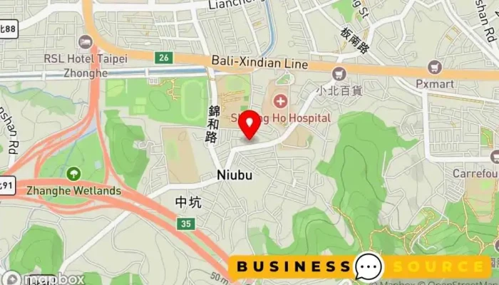 Jia Le Fu Chao Shi Zhong He Yuan Tong Dian 地圖 - New Taipei City, Zhonghe District