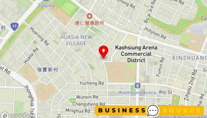 Jia Le Fu Chao Shi Zuo Ying Nan Ping Dian 地圖 - Kaohsiung City, Zuoying District