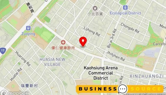 Jia Le Fu Chao Shi Zuo Ying Wen Shang Dian 地圖 - Kaohsiung City, Zuoying District