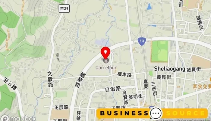 Jia Le Fu Miao Li Dian Carrefour Miao Li Store 地圖 - Miaoli County, Miaoli City