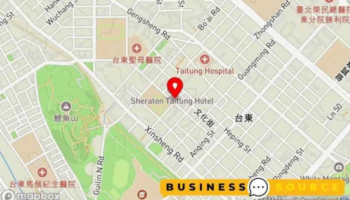 地图 家樂福台東店 Carrefour Market Tai Tung Store 批发市场, 大型超市 在 Taitung County, Taitung City