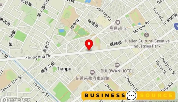 Jian Xin Shang Dian 地圖 - Hualien County, Hualien City