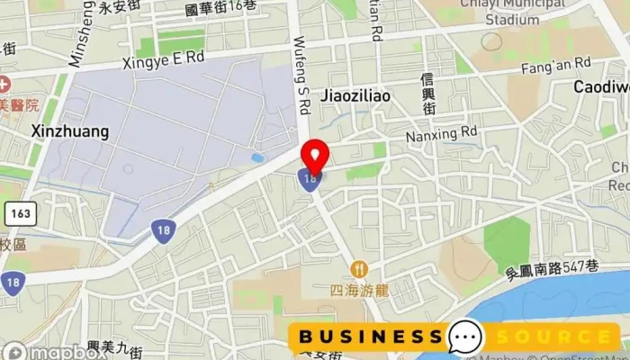 地图 金锽五金百货大卖场 家居DIY工具店 在 Chiayi City, East District