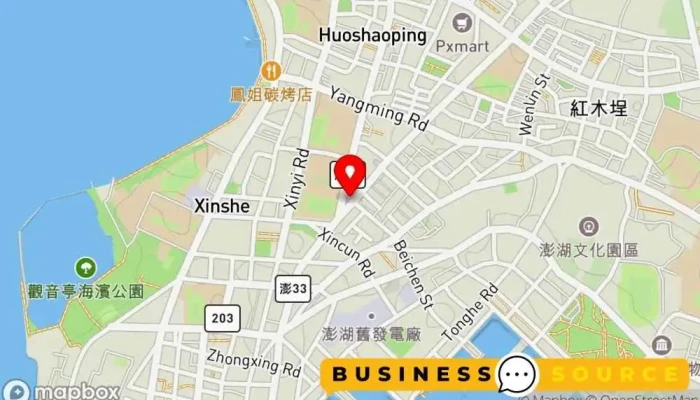 Jin Pin Yin Lou 地圖 - Penghu County, Magong City