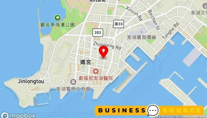 Jin Yue Yin Lou 地圖 - Penghu County, Magong City