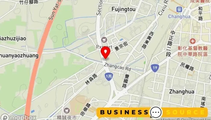 地图 金U利五金食品百貨大賣場 彰化金馬店 五金店 在 Changhua County, Changhua City