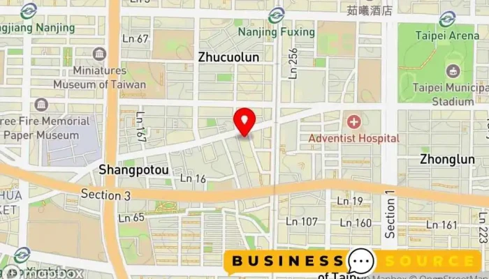 Le Xian Liang Fang  Da Run Fa Zhong Lun Dian 地圖 - Taipei City, Zhongshan District