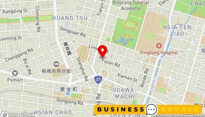Li Hua Rinka Ri Han Fu Shi 地圖 - Pingtung County, Pingtung City