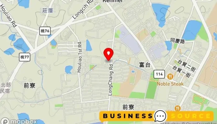 Li Lai Fu Chao Shi 地圖 - Taoyuan City, Zhongli District