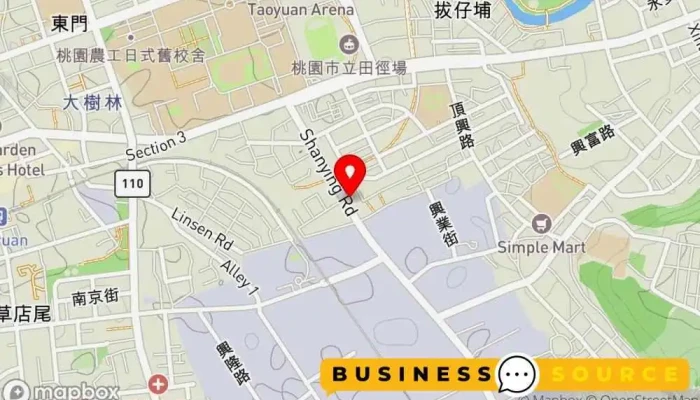 Li Lai Fu Shan Ying Dian 地圖 - Taoyuan City, Guishan District