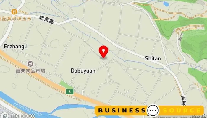 Li Yuan Mi Shi Guo Yan Ban Tiao 地圖 - Miaoli County, Houlong Township