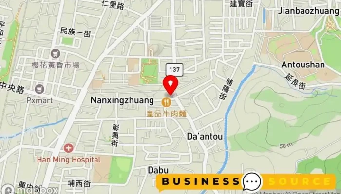 地图 领鲜超市 超市 在 Changhua County, Changhua City