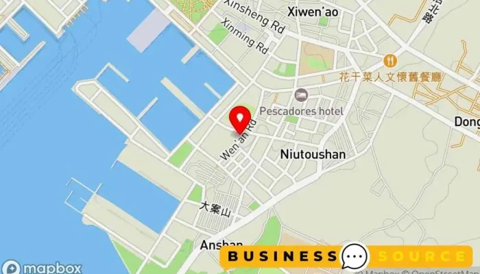 地图 妈宫食品观光工厂 食品制造, 购物中心 在 Penghu County, Magong City
