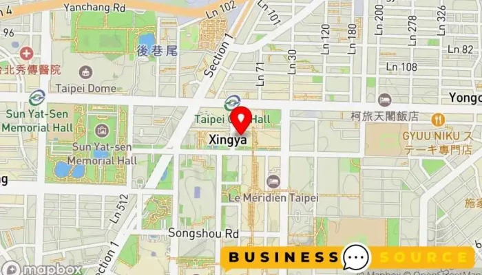 Mei Li Shi Chang Xin Guang San Yue Xin Yi A4   B2 Chao Shi 地圖 - Taipei City, Xinyi District
