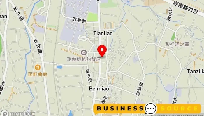 Mei Lian She Miao Li Zhong Hua Dian 地圖 - Miaoli County, Miaoli City