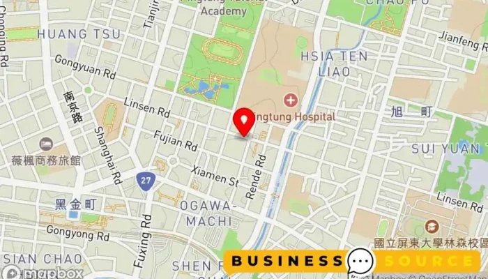 Mi Xue Er Jing Pin 地圖 - Pingtung County, Pingtung City