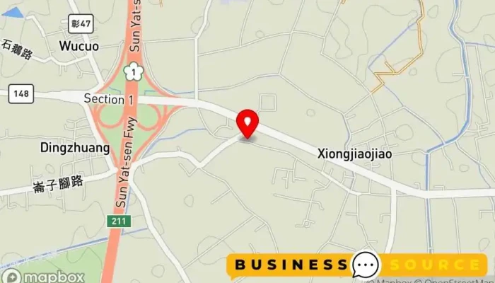 Qian Nian Zhi Lian  Han Fu Tai Wan   Tuan Ti Fu Biao Yan Fu Ban Fu Pi Fa Ling Shou 地圖 - Changhua County, Xihu Township