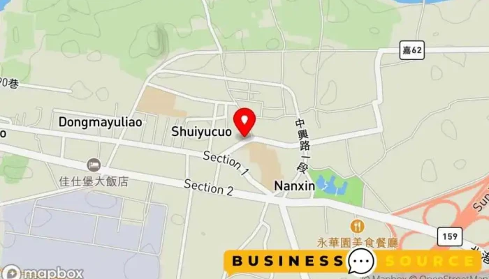 地图 庆霖超市 超市 在 Chiayi County, Taibao City