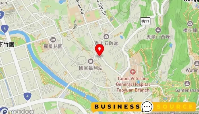 Quan Guo Shi Cai Yan Chang You Xian Gong Si 地圖 - Taoyuan City, Taoyuan District