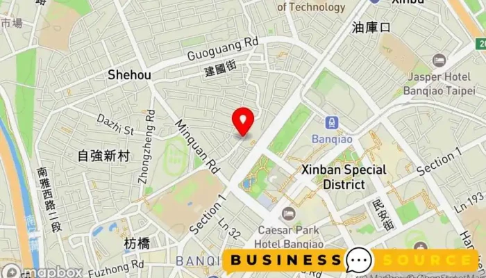 Quan Lian Fu Li Zhong Xin Ban Qiao Gong Guan 地圖 - New Taipei City, Banqiao District