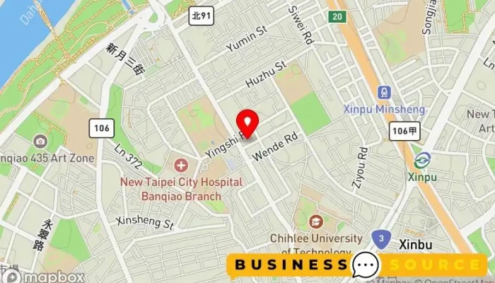 Quan Lian Fu Li Zhong Xin Ban Qiao Ying Shi 地圖 - New Taipei City, Banqiao District